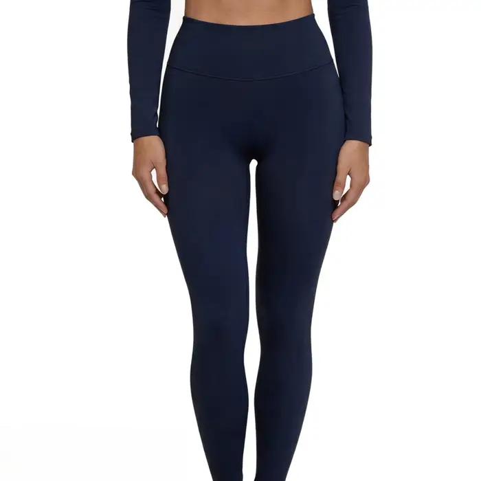 Vêtements de yoga, haut de sport à manches longues pour l'automne et l'hiver, avec coussinets de poi