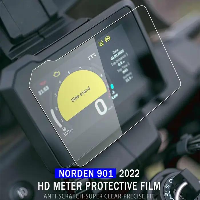 Écran anti-rayures pour moto Husqvama Norden 901 Norden901 2022, Protection du tableau de bord, Film