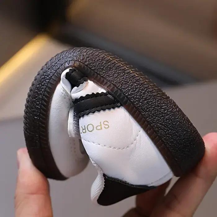 Chaussures de marche pour bébés et enfants, baskets blanches antidérapantes, décontractées, respiran