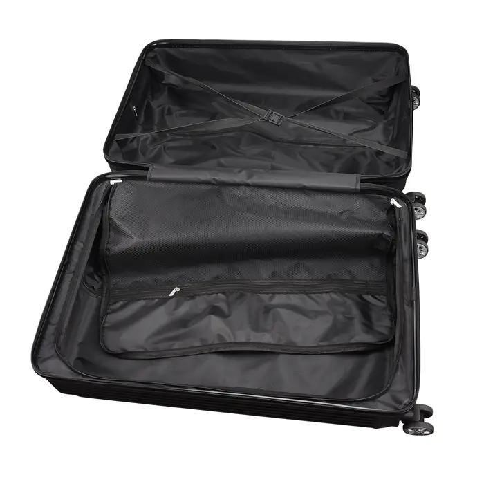Ensemble de bagages 3 pièces, valises 20 "24" 28 ", coque rigide ABS, 4 roulettes pivotantes silenci