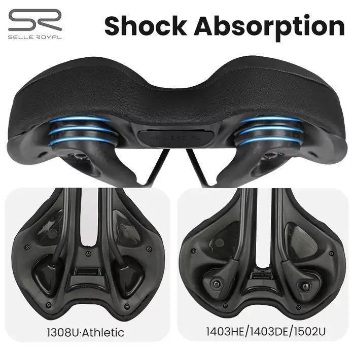 SELLE ROYAL – SELLE de vélo de course, ergonomique, respirante et résistante aux chocs