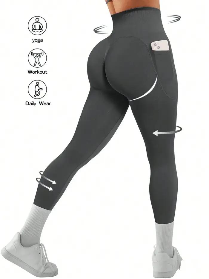 Leggings froissés Sexy pour femmes, collants Push Up, dos, Sport, Fitness, pantalon de Yoga, levage
