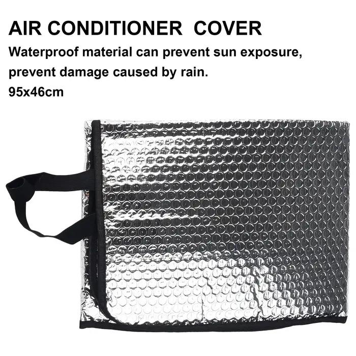 Housse de nettoyage pour climatisation extérieure, 46x95CM, Anti-pluie, Anti-poussière, Anti-neige,