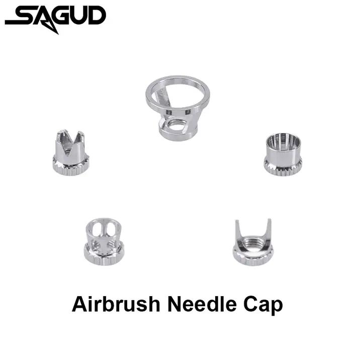 Accessoires de capuchon d'aiguille de buse d'aérographe, outil de remplacement Normal/couronne/Tomah