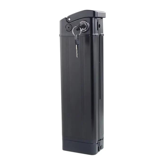 Velobecane Velo electric fatbike pliant neige pliant Ebike 36V 13Ah 15Ah 17.5Ah 21Ah argent poisson pliable Ebike Batteries