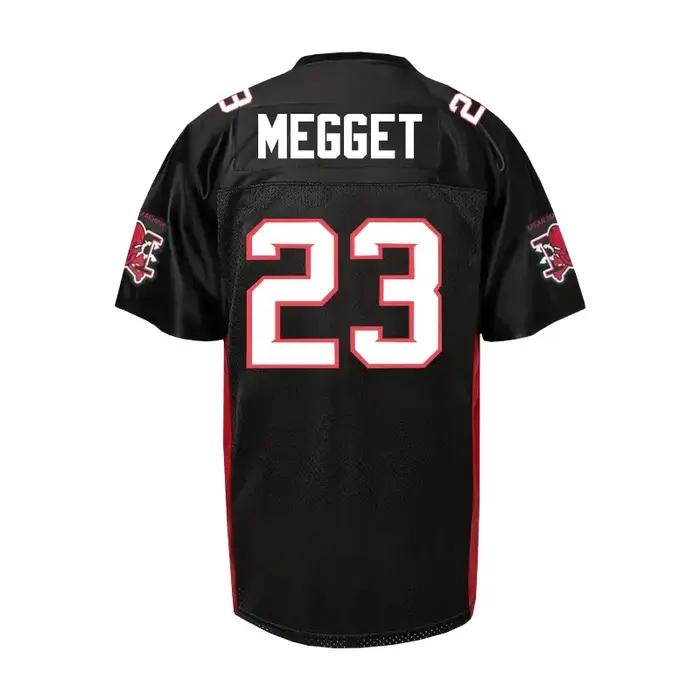 Hommes # 13 # 23 # X # 18 maillot de Football américain brodé chemise personnalisée respirante MEAN