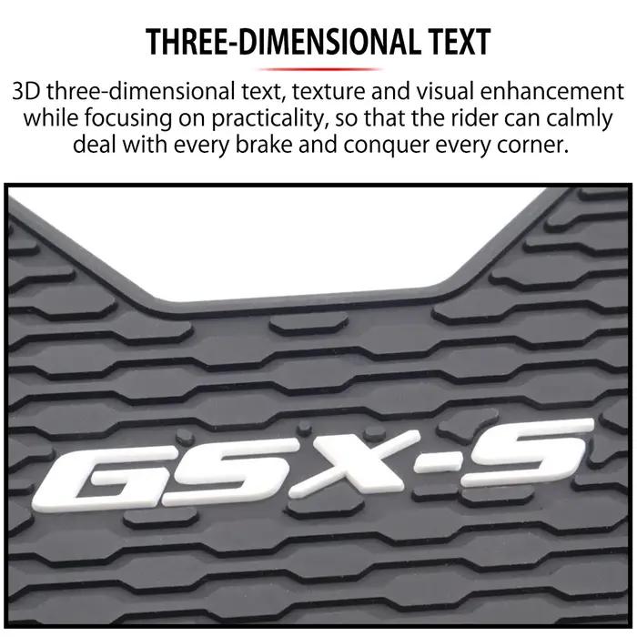 Moto gsx s750 Accessoires Côté Carburant précieux Coussinets Protecteur Autocollants Genou Grip Trac