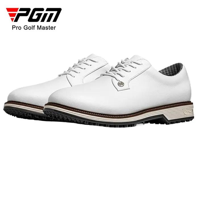 Chaussures de golf PGM pour hommes avec clous antidérapants, amorti à haute élasticité et baskets à