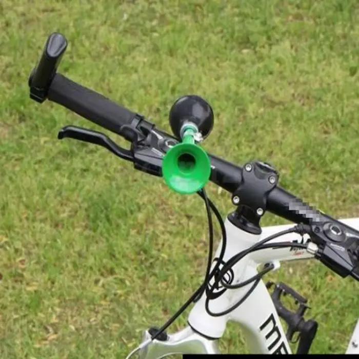 Klaxon à Air en métal pour vélo, trompette, ampoule en caoutchouc à presser, sonnerie de vélo