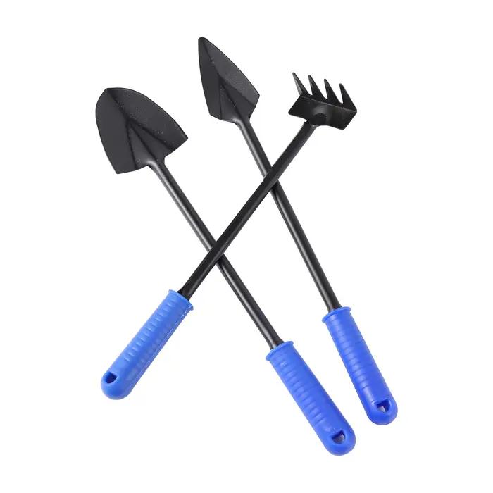 3 pièces/ensemble Mini ensemble d'outils de jardin pour plantes de jardin Pot de fleur pelle râteau