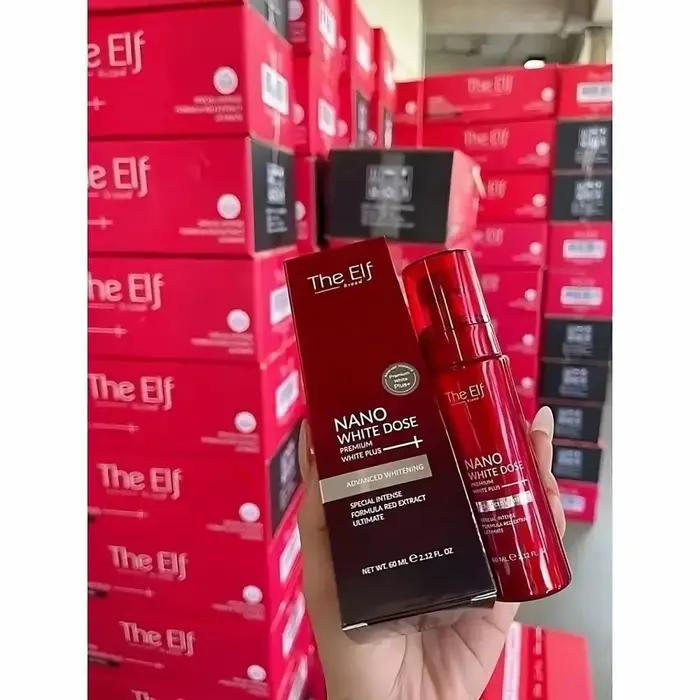 Sérum The Elf Nano White Dose Truyen Trang Mo Tham, estompe les taches foncées, éclaircit le teint,