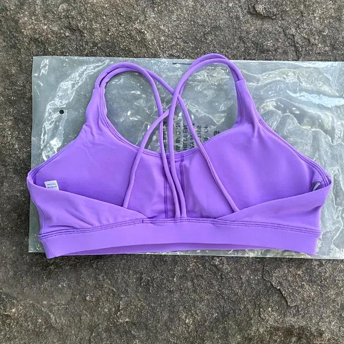 Soutien-gorge sport femme anti-choc dos nu - Fitness yoga running - Maintien anti-affaissement