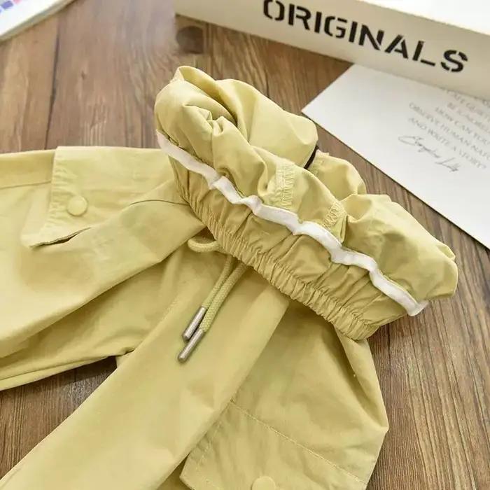 Vêtements de printemps à la mode pour enfants, jogging Cargo, pantalon élastique à la cheville, pant