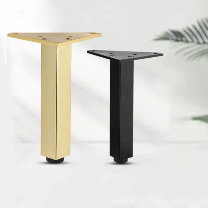 4 pièces pieds de meubles réglables pied de support en métal pour Table basse armoire chaise canapé-