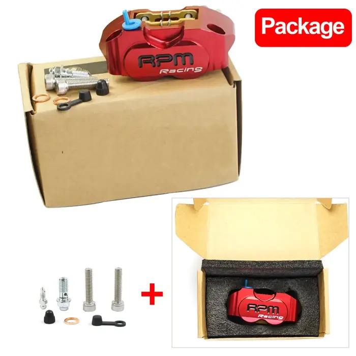 Étrier de frein de moto RPM 4 pistons pour Yamaha Aerox Nitro RSZ JOG BWS Zuma Dirt Bike GROM 200mm