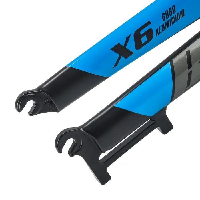 Fourche Rigide pour VTT Bolany X6 Alliage Aluminium Tailles 26 27 29 Pouces Vélo Montagne Haute Performance Occasions Spéciales
