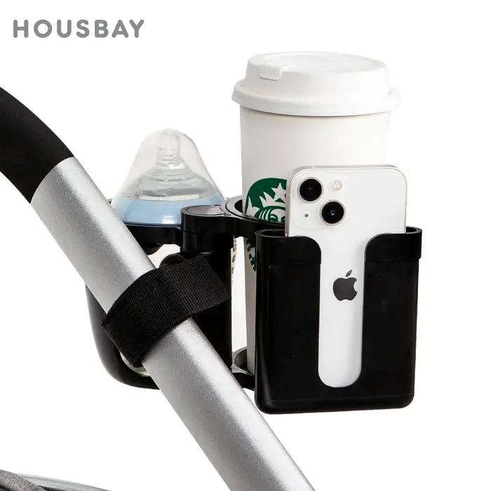 Porte-gobelet de poussette Support de téléphone bouteille de lait porte-gobelet de boisson Conversio
