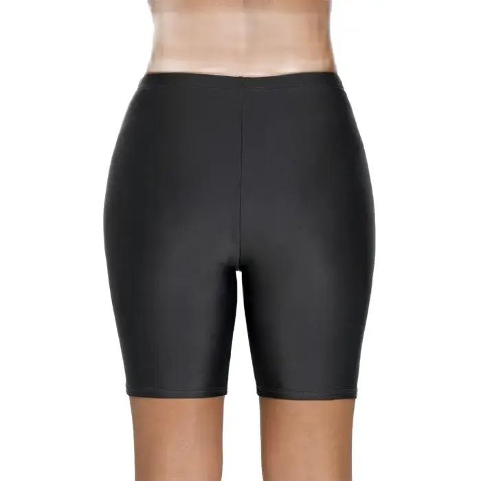 Anfilia femmes Capris maillot de bain dames bas de Bikini maillots de sport slips mince Tankini mail