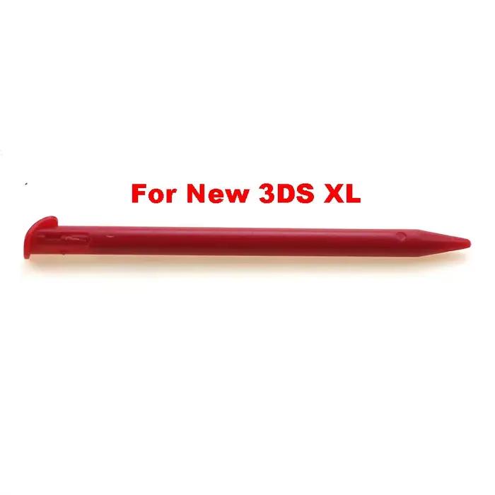 Cltgxdd-Stylet rétractable en métal, pour NDSL/DS/Lite/NDSi/NDS/Wii, en plastique rouge, pour 2DS 3D