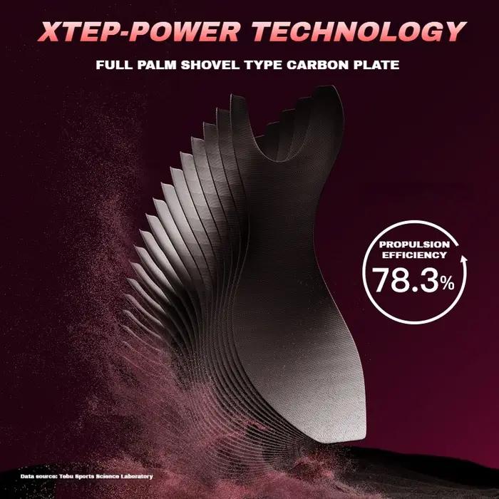 Xtep 160X 3.5 pro chaussures de course professionnel Marathon PB plaque de carbone chaussure de Spor