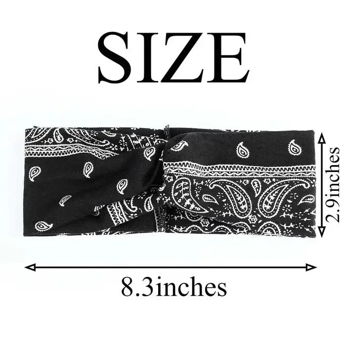 Bandeau extensible large noué pour femmes - Accessoire cheveux Yoga course sport confortable et tendance