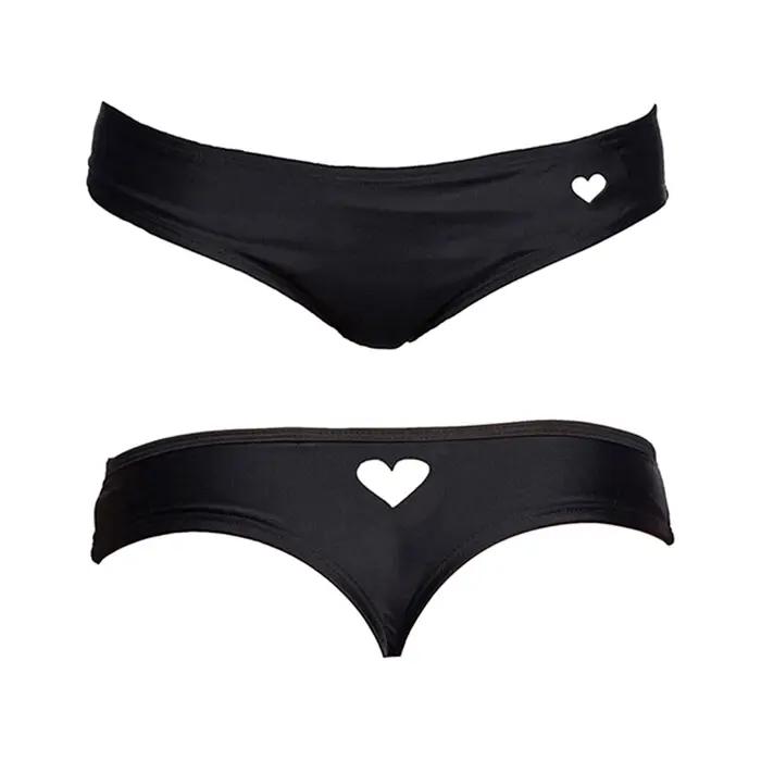 Maillot de bain sexy cœur femme - Bikini brésilien tanga pour plage été séduction