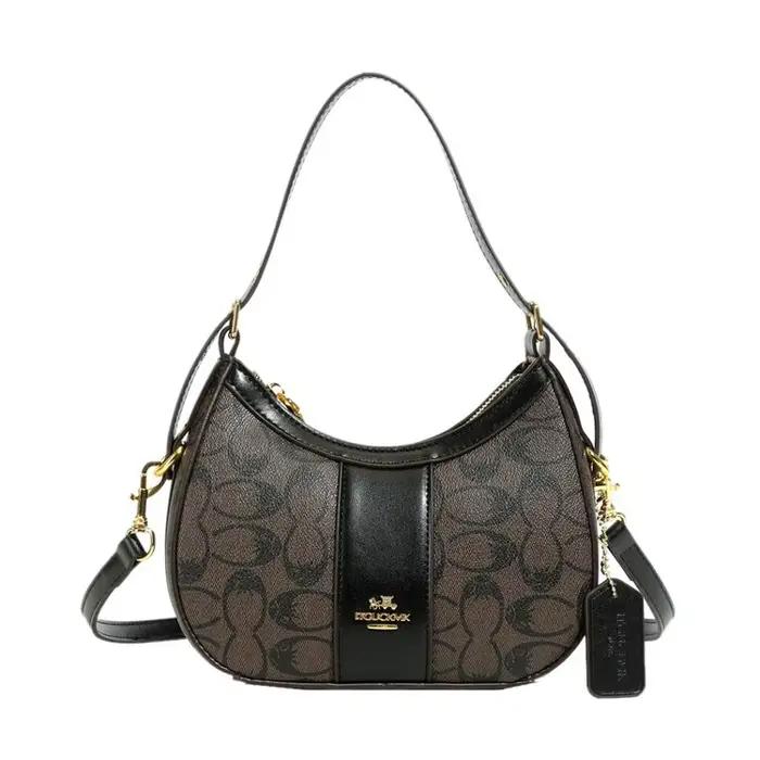 Sac à langer tendance et minimaliste de luxe, sac à main élégant à bandoulière pour femme, sac messa