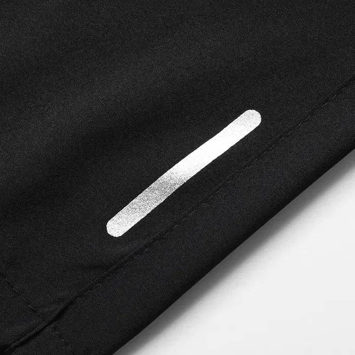 Short de course réfléchissant homme grande taille M-8XL séchage rapide pêche été soie glacée