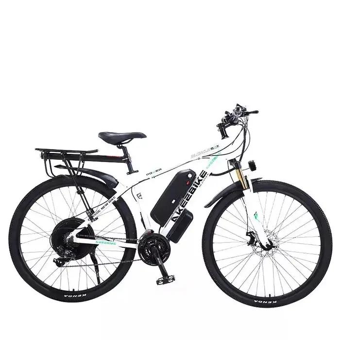 Vélo électrique tout-terrain haut de gamme pour hommes avec moteur 1000W et batterie 48V pour randonnées en montagne et sorties familiales