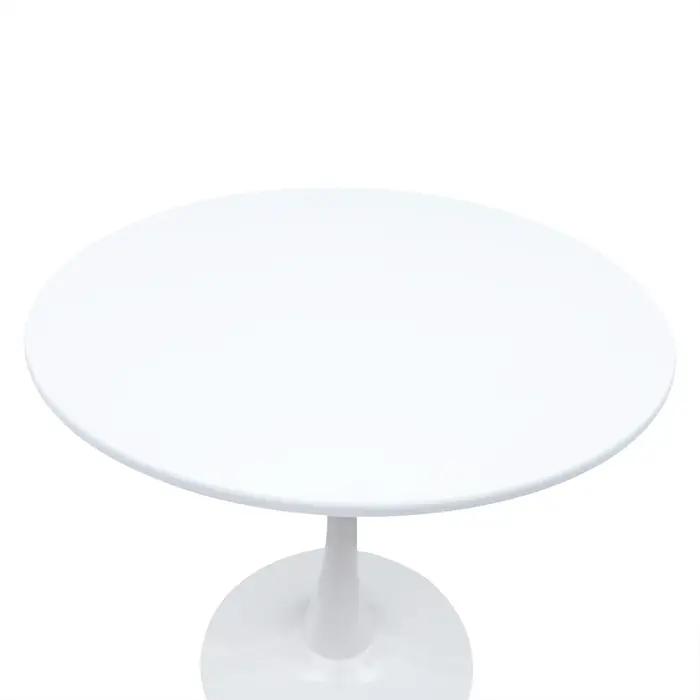 "Table Basse Blanche et Moderne Décontractée, Décoration de Salon pour la Maison"
