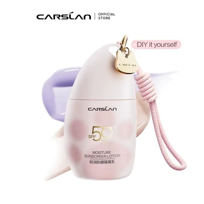 CARSLAN Lotion solaire hydratante haute Protection solaire apprêt visage hydratant résistant à la su