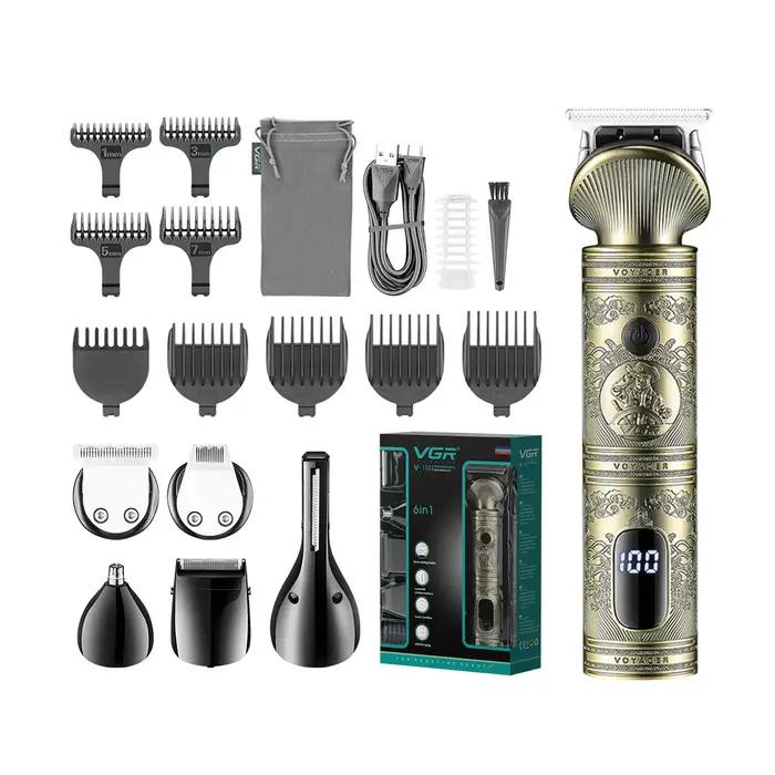 VgazHair Tondeuse Électrique Tondeuse À Cheveux Professionnel Barbier Sans Fil Machine De Coupe De C