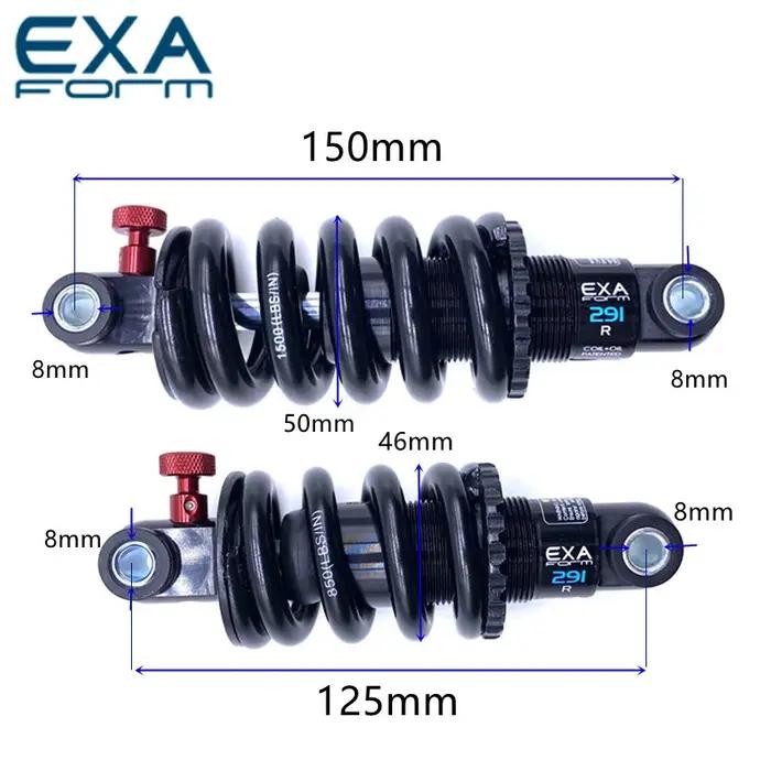 KS EXA Form – amortisseur arrière de vélo, Suspension, ressort Durable, vtt, vélo e scooter 125 291