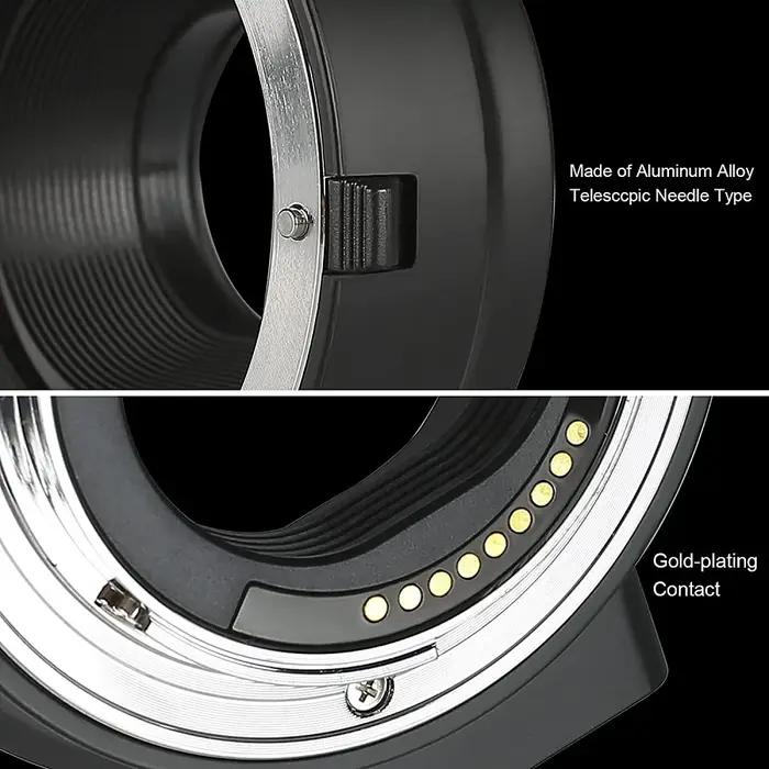Meike Électronique Auto Focus Objectif adaptateur pour IL EOS EF Objectif EF-S à EOS M EF-M Dallas M