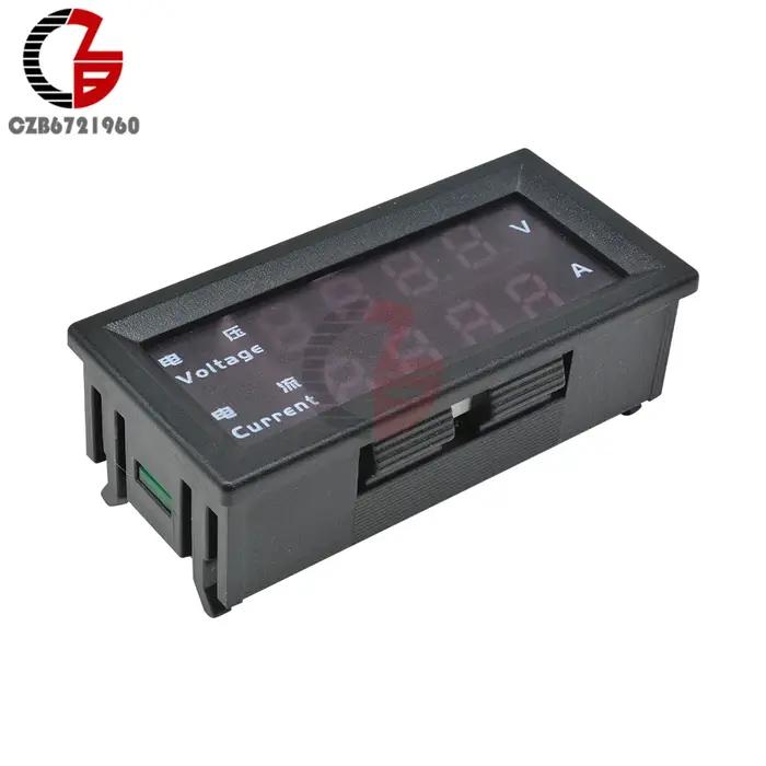 Voktta M4430 DC 100V 200V 10A voltmètre numérique électronique ampèremètre 0.28 ''affichage LED régu