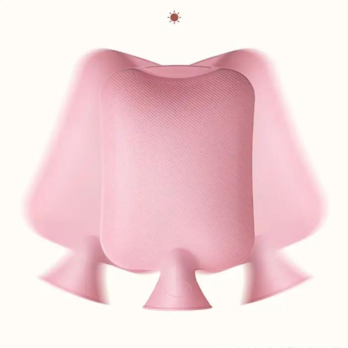 Sac à eau chaude en peluche réutilisable pour filles, compresse chaude, crampes menstruelles, 3,1000