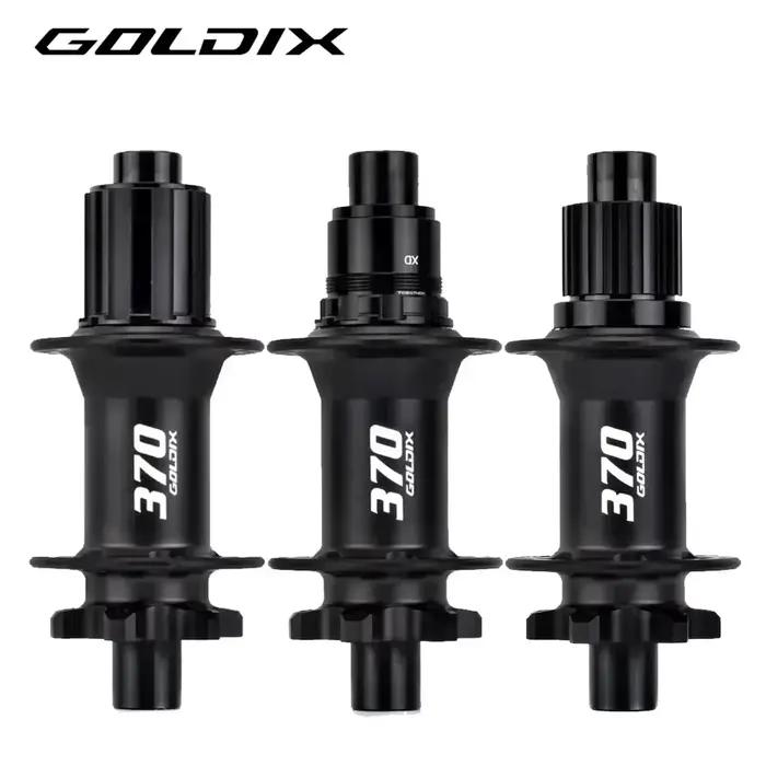 GOLDIX GDX370 32H moyeu de vélo roulement scellé frein à disque 6 boulons j-bend 32 trous cliquet 36