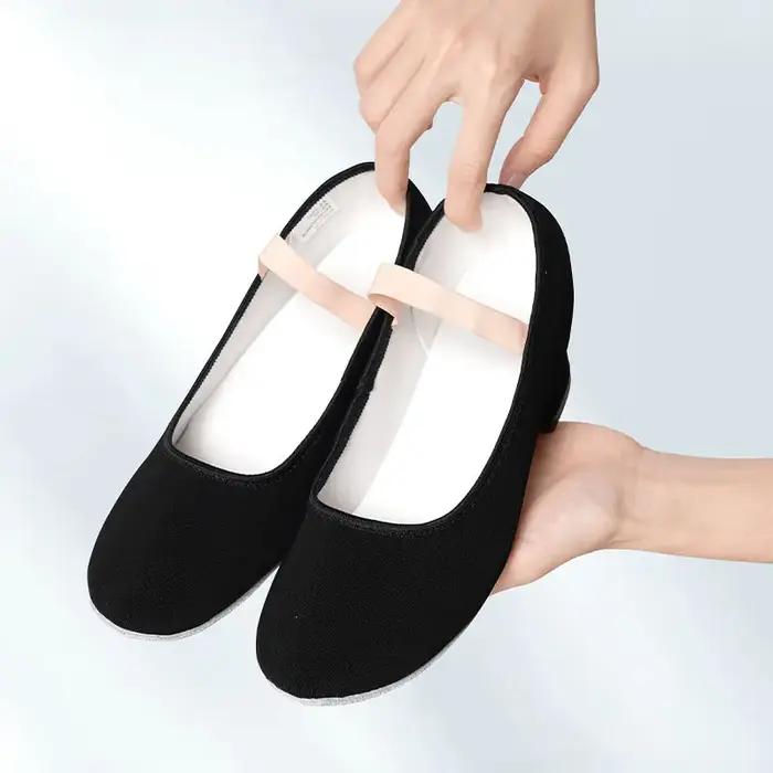 Chaussures de ballet pour filles, chaussures de danse pour femmes, pantoufles de danse, chaussures d