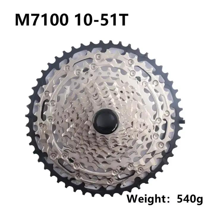 Shimano M6100 M7100 M8100 M8200 M9100 Cassette MS 12 vitesses DEORE SLX XT XTR série 12s 10-51T/10-4
