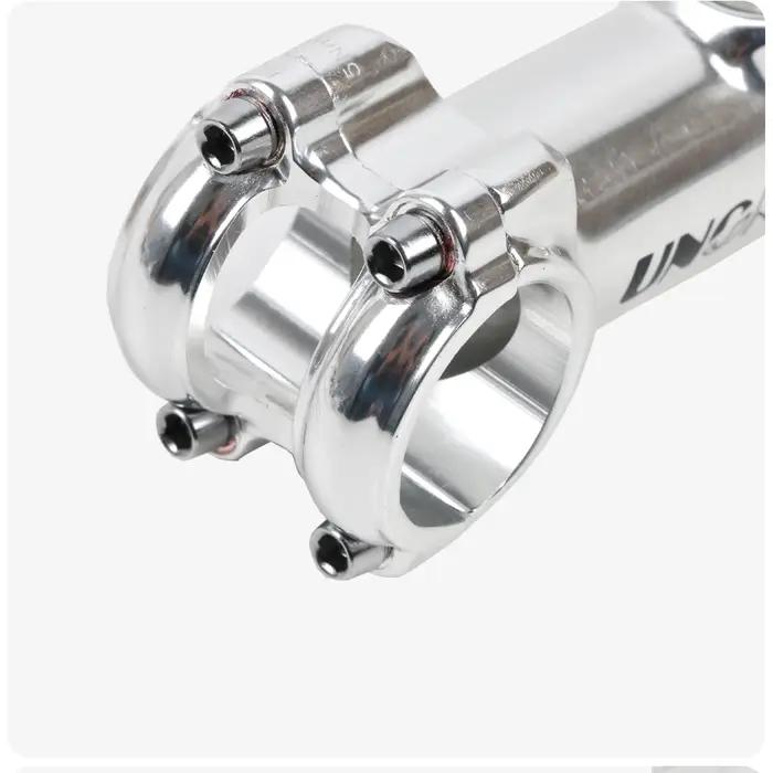 UNO tige de vélo Ultra légère argent 7/17/35 degrés 60 / 70 / 90 / 110 / 120 / 130mm vtt poignée de