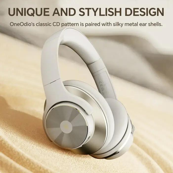 Oneodio A10 ANC casque sans fil Bluetooth haute résolution Audio sur l'oreille casque 35dB hybride c