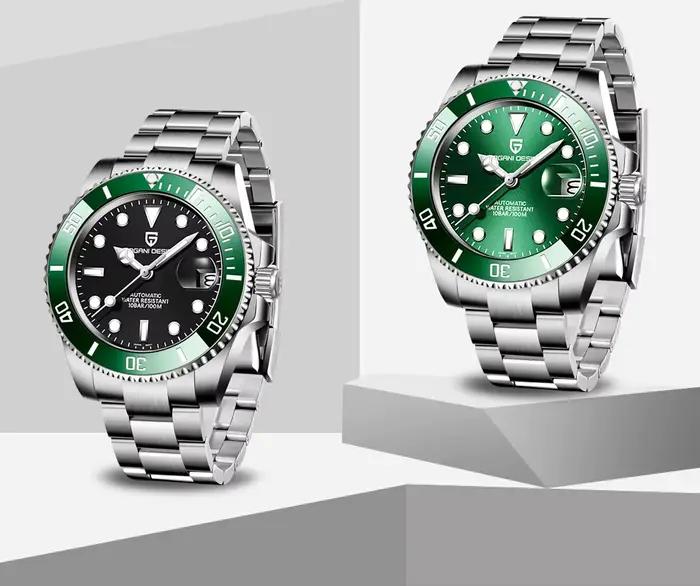 Montres automatiques mécaniques pour hommes PAGANI Design 2026, Miyota 8215, 40 mm, acier inoxydable