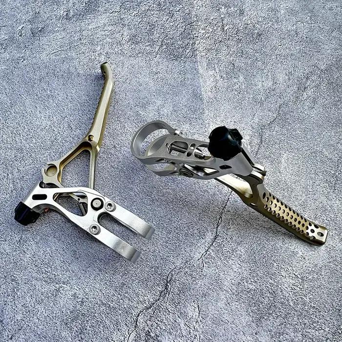 Levier de frein V-Brake UltraLevers 3 | Leviers de frein ultralégers pour vélo, guidon de 22.2mm,