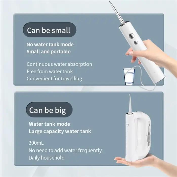 Xiaomi – irrigateur buccal pour dents, Jet d'eau dentaire Portable multifonction, réservoir d'eau de