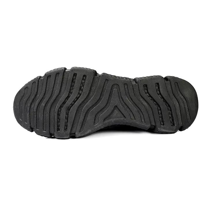 Chaussures de dehors Noires et Blanches pour Homme, Tennis Décontractées, en Maille Respirante, Anti