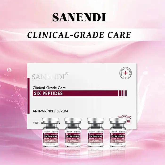 Ampoule à Six Peptides, sérum à l'acide hyaluronique pour le visage, Dr.Pen, Solution d'acné, répara