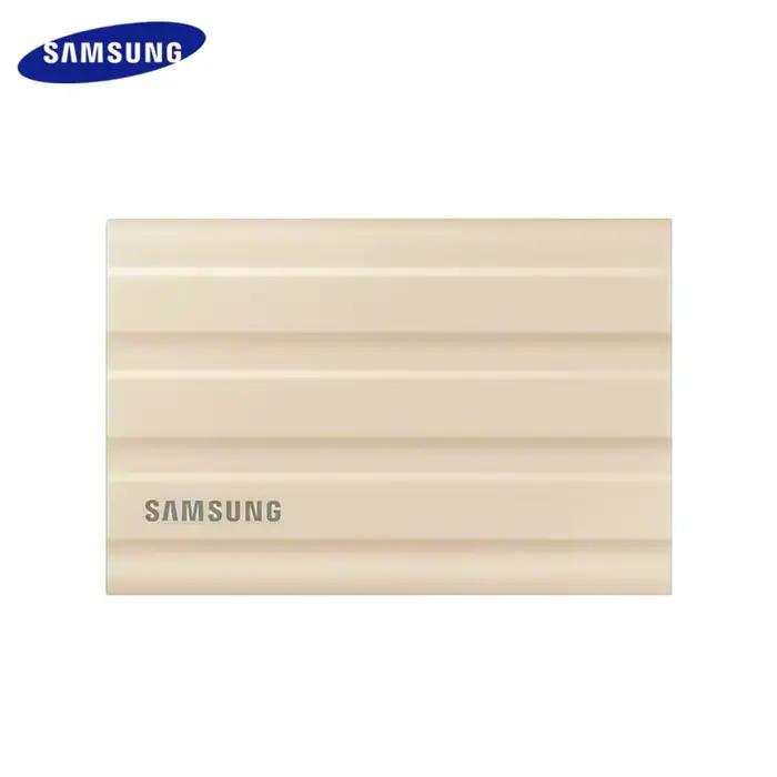 Samsung-Disque dur externe portable SSD T7 Shield, disque à semi-conducteurs, compatible avec ordina