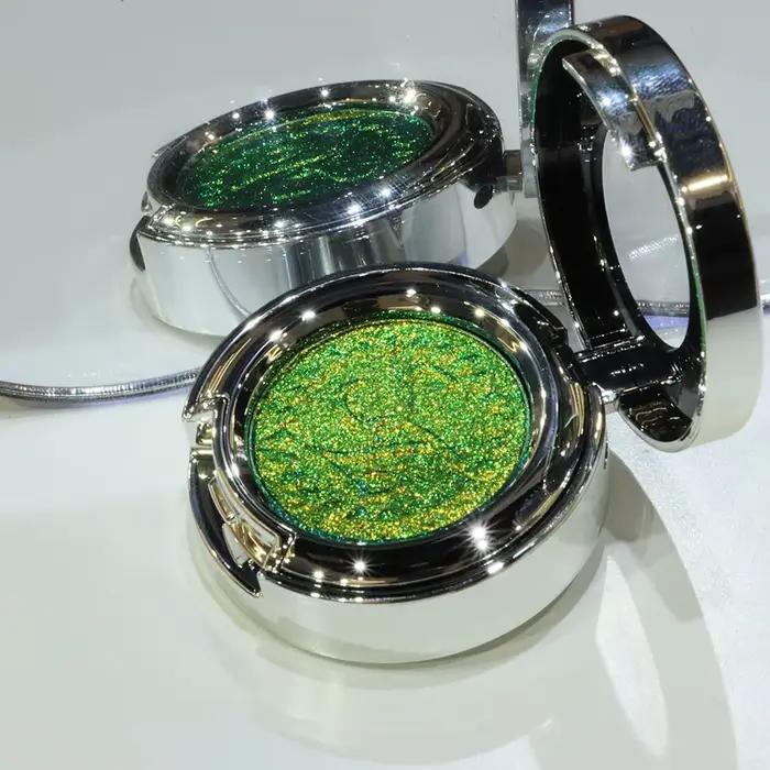 Fard à barrage Duochrome brillant pour les yeux, longue durée, haute qualité, paillettes, maquillage