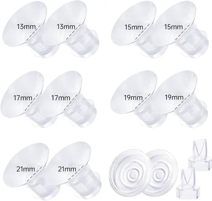 Inserts de bride 13/15/17/19/21 mm compatibles avec Momcozy S12/S12pro/S9/S9 pro, pour TSRETE/Spectr