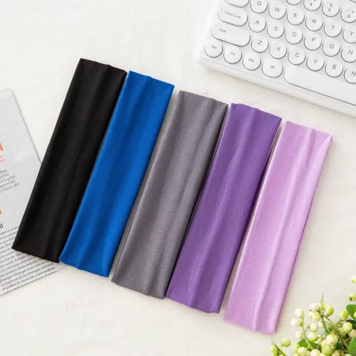 5 pièces Sports de plein air bandeau en gros Fitness bandeaux femme enveloppe de cheveux orthèse éla